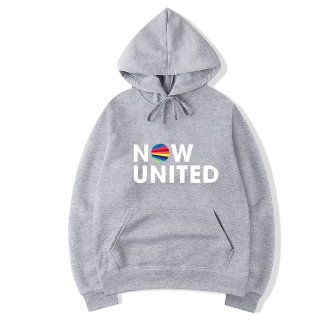 2020 Now United - Better Album Hoodie Sweatshirts Men Women Better Now United Lyrics Pullover Unisex Harajuku Tracksui