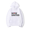 2020 Now United - Better Album Hoodie Sweatshirts Men Women Better Now United Lyrics Pullover Unisex Harajuku Tracksui