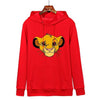 The Lion King Cartoon Print Hoodie Women Loose Casual Cute Long Sleeve Lady Pullover Tops Harajuku Streetwear Sweatshirt Clothes