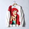 The Lion King Cartoon Print Hoodie Women Loose Casual Cute Long Sleeve Lady Pullover Tops Harajuku Streetwear Sweatshirt Clothes