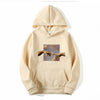 Lover's couple finger touch sweatshirts men Hoodies Fleece pullover coat Loose unisex Casual hipster match eye-catching tops