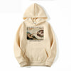 Lover's couple finger touch sweatshirts men Hoodies Fleece pullover coat Loose unisex Casual hipster match eye-catching tops