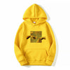 Lover's couple finger touch sweatshirts men Hoodies Fleece pullover coat Loose unisex Casual hipster match eye-catching tops