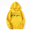 Lover's couple finger touch sweatshirts men Hoodies Fleece pullover coat Loose unisex Casual hipster match eye-catching tops