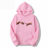 Lover's couple finger touch sweatshirts men Hoodies Fleece pullover coat Loose unisex Casual hipster match eye-catching tops