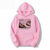 Lover's couple finger touch sweatshirts men Hoodies Fleece pullover coat Loose unisex Casual hipster match eye-catching tops