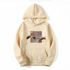 Lover's couple finger touch sweatshirts men Hoodies Fleece pullover coat Loose unisex Casual hipster match eye-catching tops